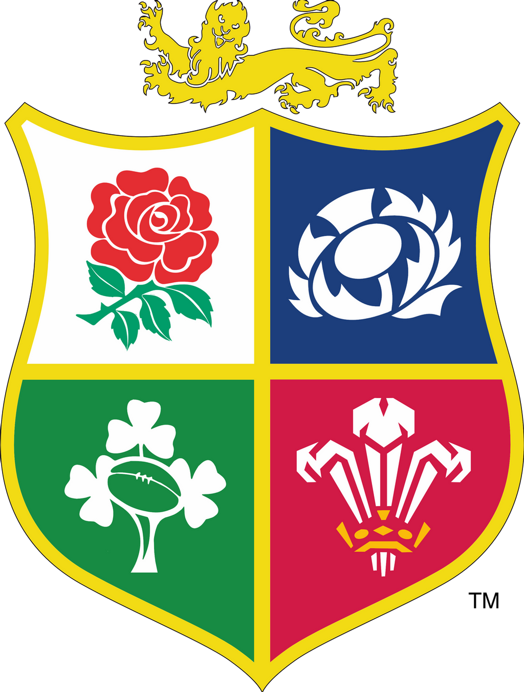 British and Irish Lions Team Logo Profile Page